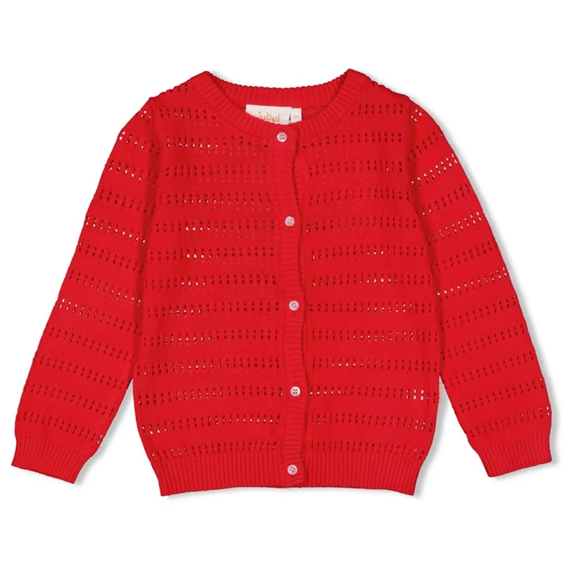 Jubel-Strickjacke - Ciao Bella-Rot