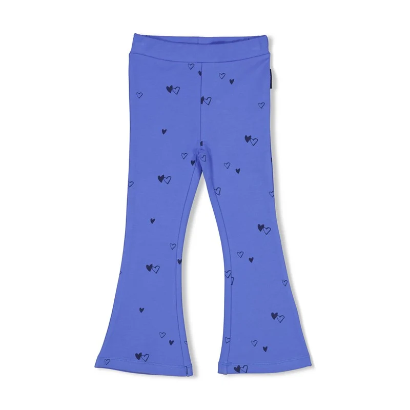 Jubel-Hose mit Schlag AOP - Ciao Bella-Blau
