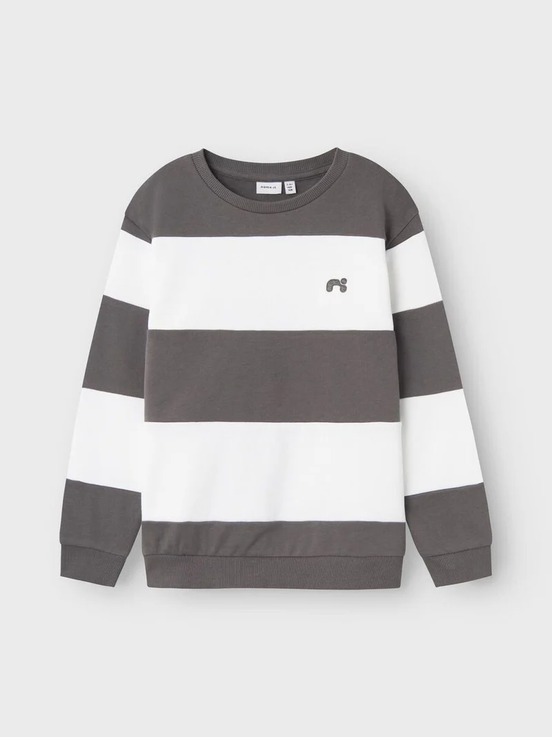 Name it-NKMSALTOS LS NREG SWEAT BRU - Castlerock