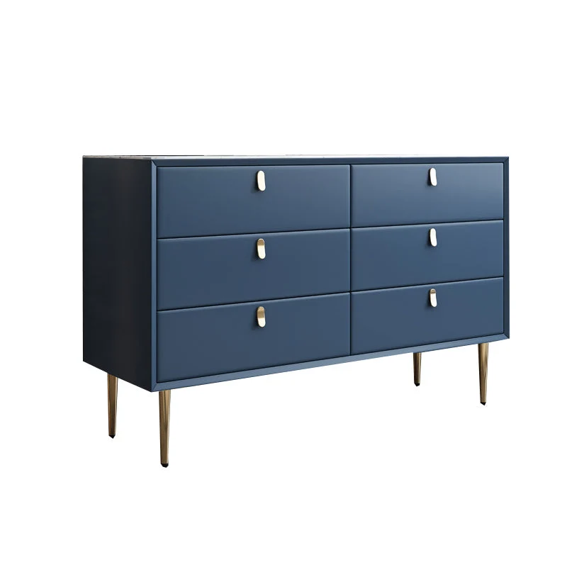 Classic Glam Dresser Stone Storage Chest Dresser with 6/7/9 Drawers , 15.6 Inch W