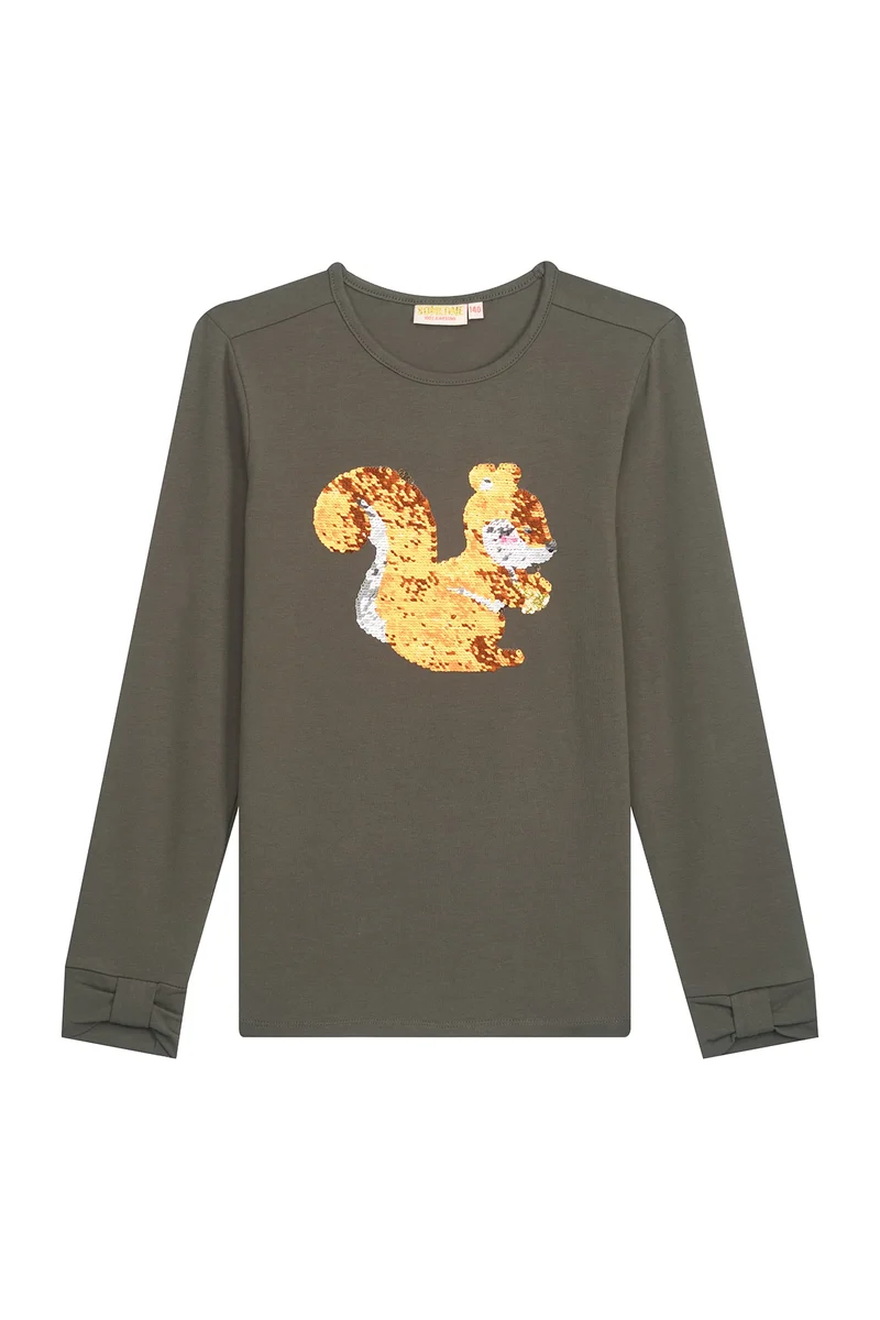 Someone_T-SHIRT LONG SLEEVES_KHAKI