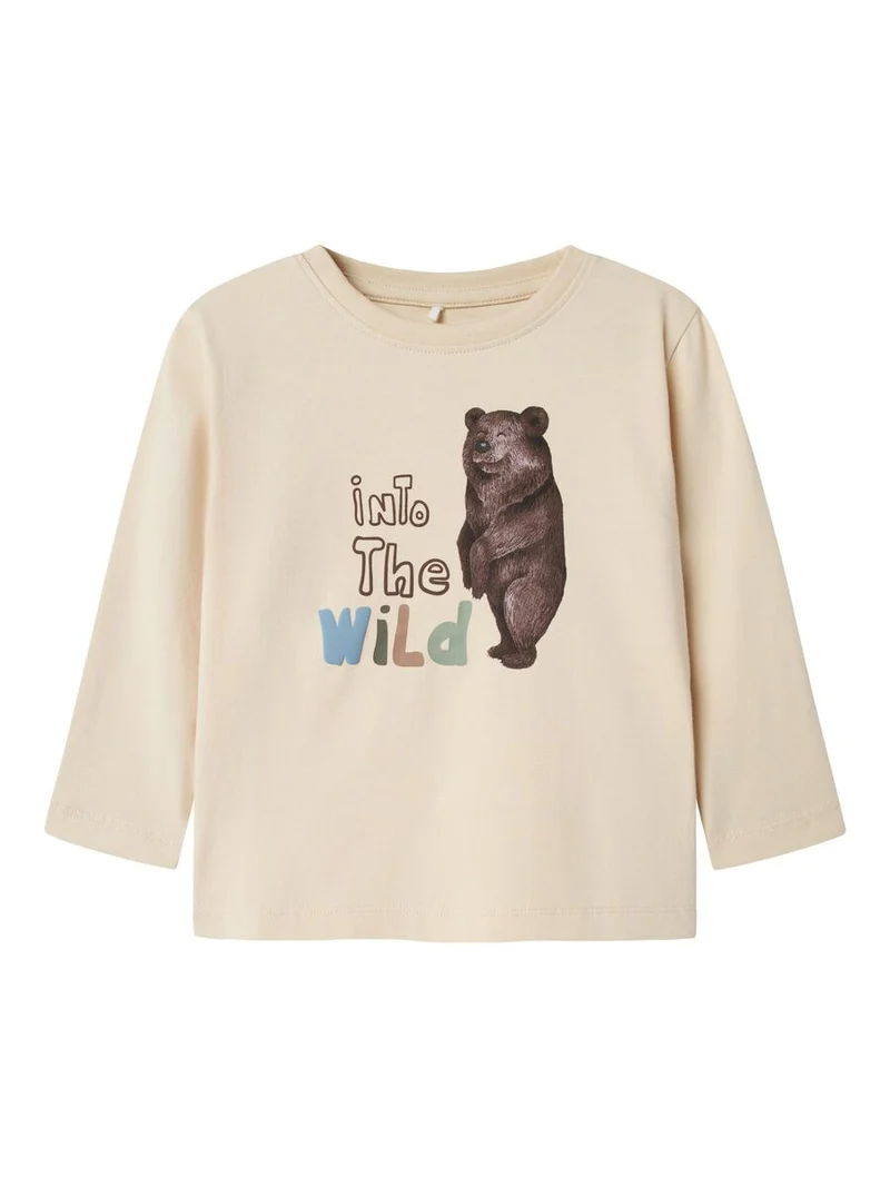 Name it-NMMOKA NREG LS TOP BOX - SUMMER SAND