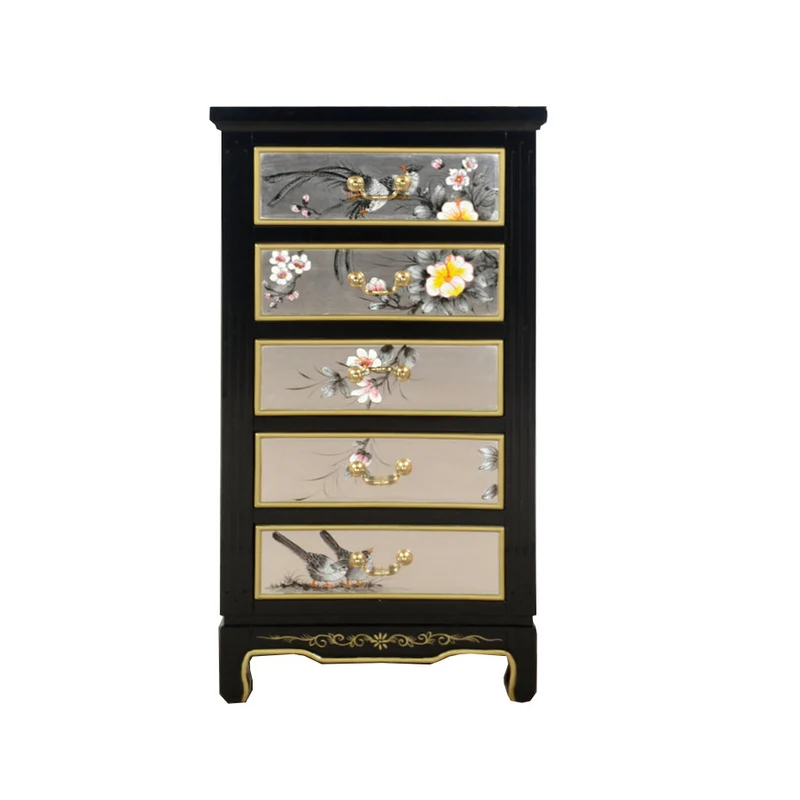 Classic Glam Dresser Solid Wood Storage Chest Dresser with 5/6/7/8/9 Drawers