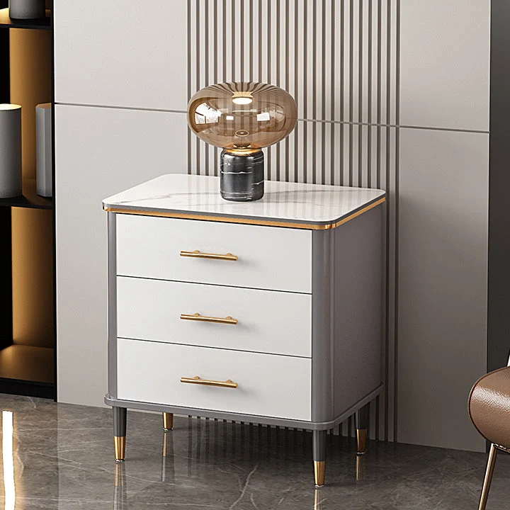 Contemporary Storage Chest Manufactured Wood Dresser with 3/4/5 Drawers