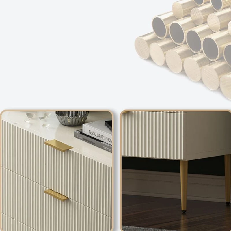 3 / 4 / 5 / 6 Drawers Storage Chest Living Room Wooden Dresser in White and Green