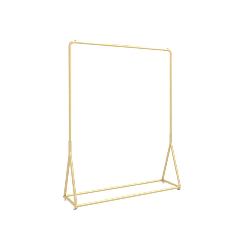 Contemporary Coat Rack Metal Gold Free No Distressing Standing Hall Tree