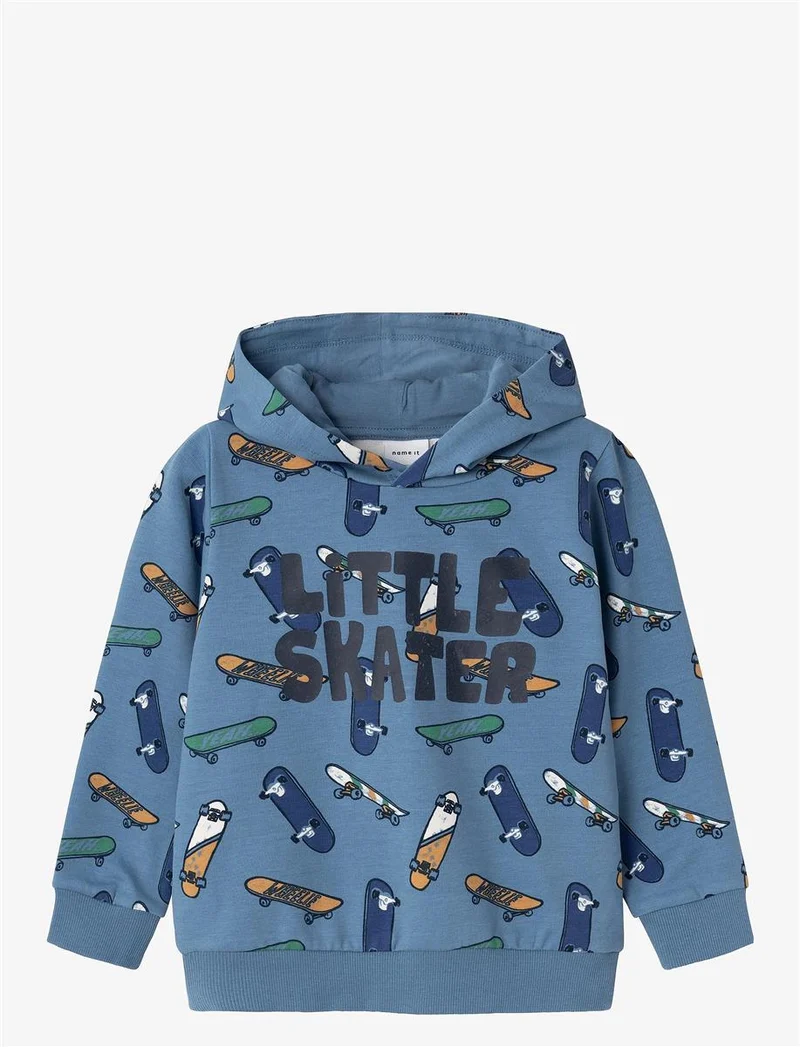 Name it-NMMKUNO SWEAT WH UNB-Coronet Blue