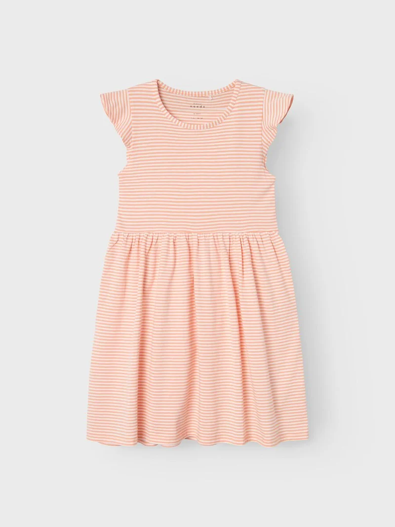 Name it-NKFVINANNA CAPSL DRESS-Papaya Punch