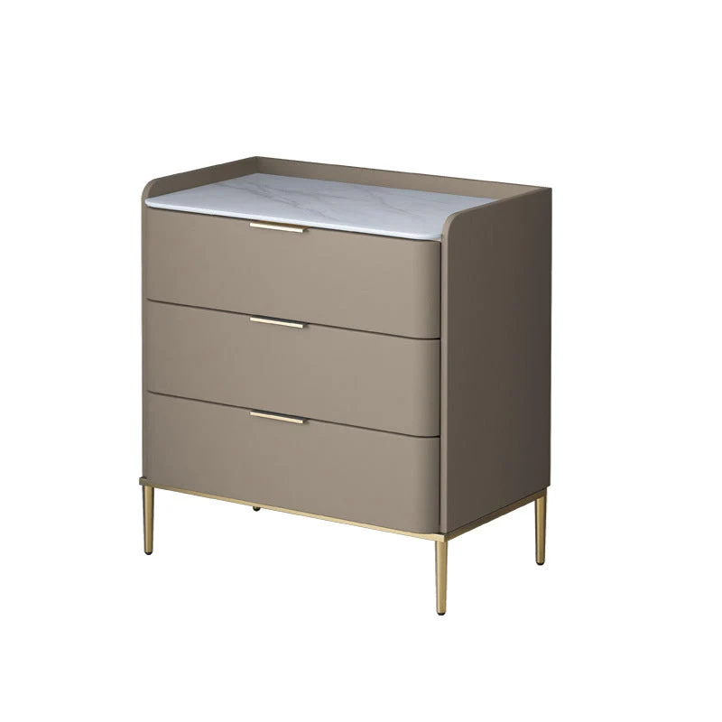 Classic Glam Storage Chest Stone Dresser with 5/4/3 Drawers , 15.6 Inch W