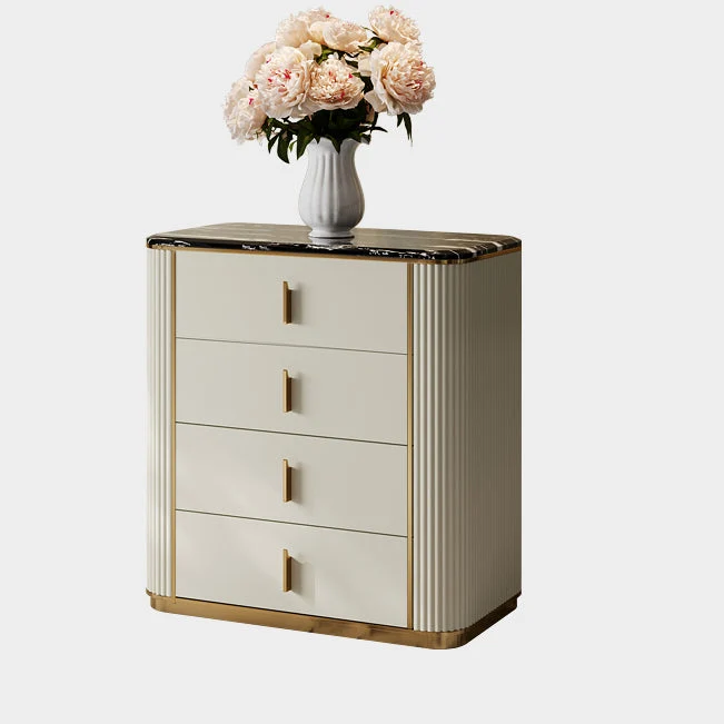 Classic Glam Storage Chest Dresser 5/4/6 Drawers Storage Chest , 17.55 Inch Width