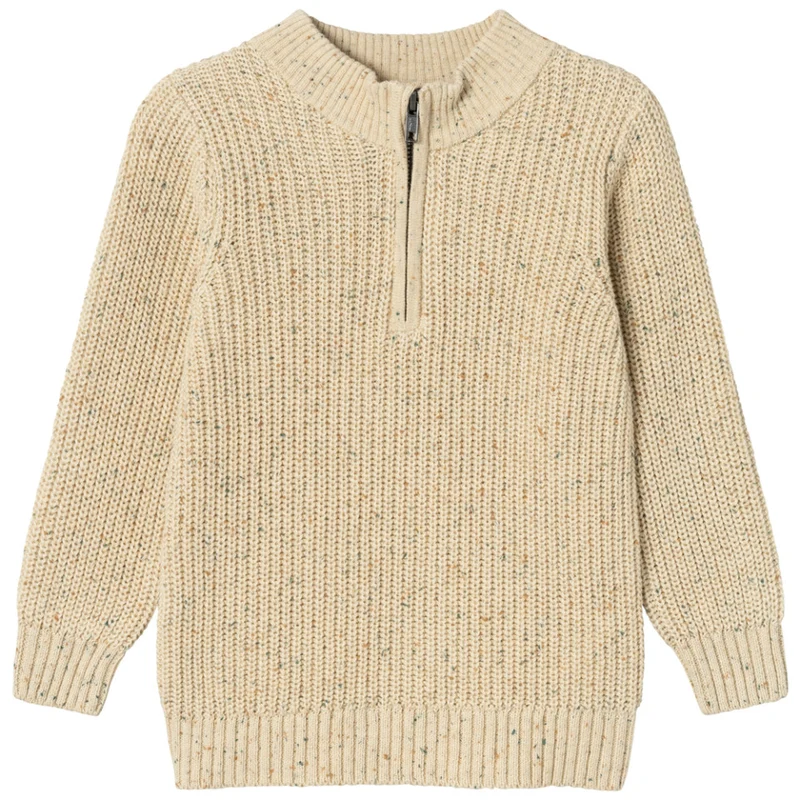 Name it-NMMNESALLE LS KNIT-Summer Sand