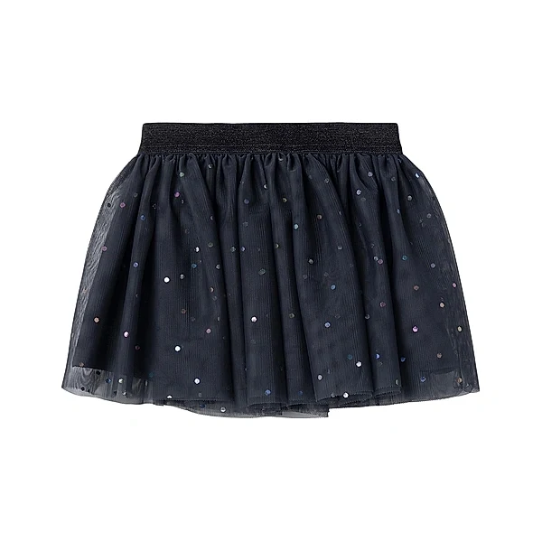 name it-NMFRASILLE TULLE SKIRT-India Ink