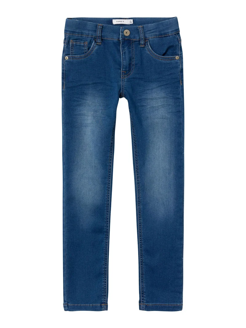 name it - NKMTHEO XSLIM SWE JEANS 3113-TH NOOS - Denim Blue