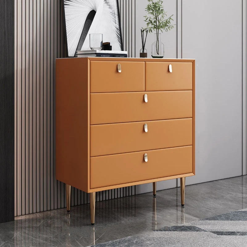 Classic Glam Storage Chest Stone Dresser with 5/6/7/9 Drawers