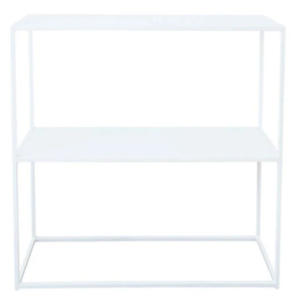 Contemporary Style Console Table Rectangle Metal Accent Table
