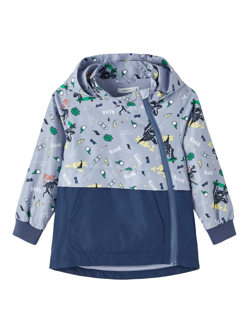 name it - NMMMOONS JACKET COLOR BLOCK - Eventide