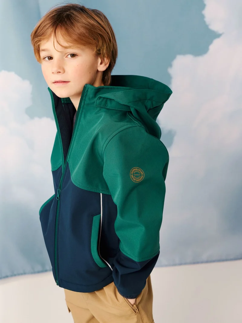 name it - NKMALFA JACKET BLOCK 3FO - Forest Biome