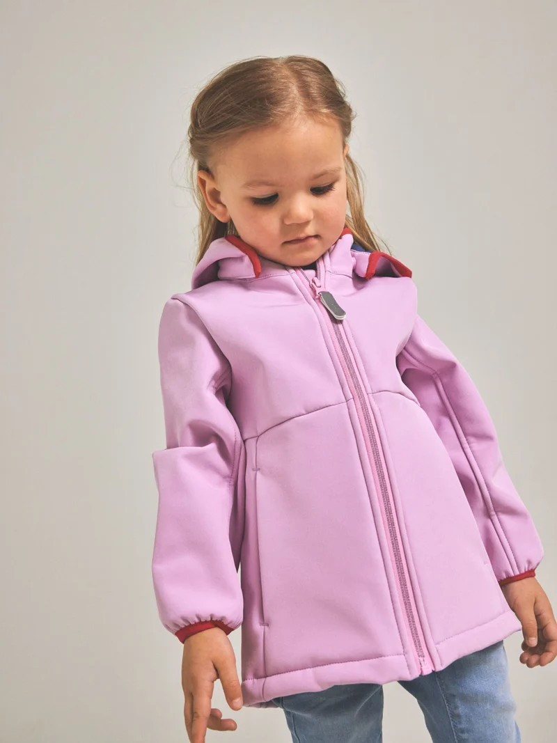 name it - NMFMALTA SOFTSHELL JACKET 2FO NOOS - Lilac Chiffon