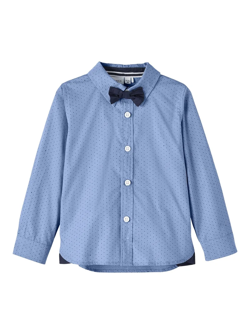 name it - NMMRIZA LS SHIRT R - Serenity