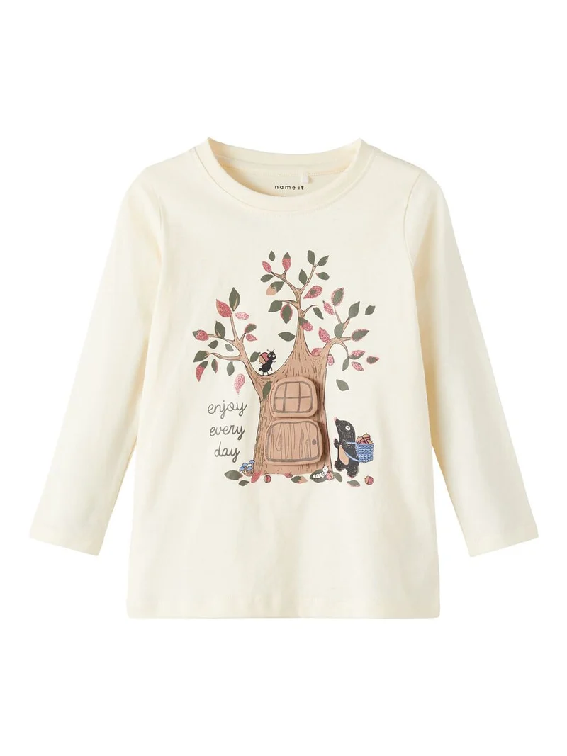 name it - NMFNAFFE LS TOP BOX - Buttercream
