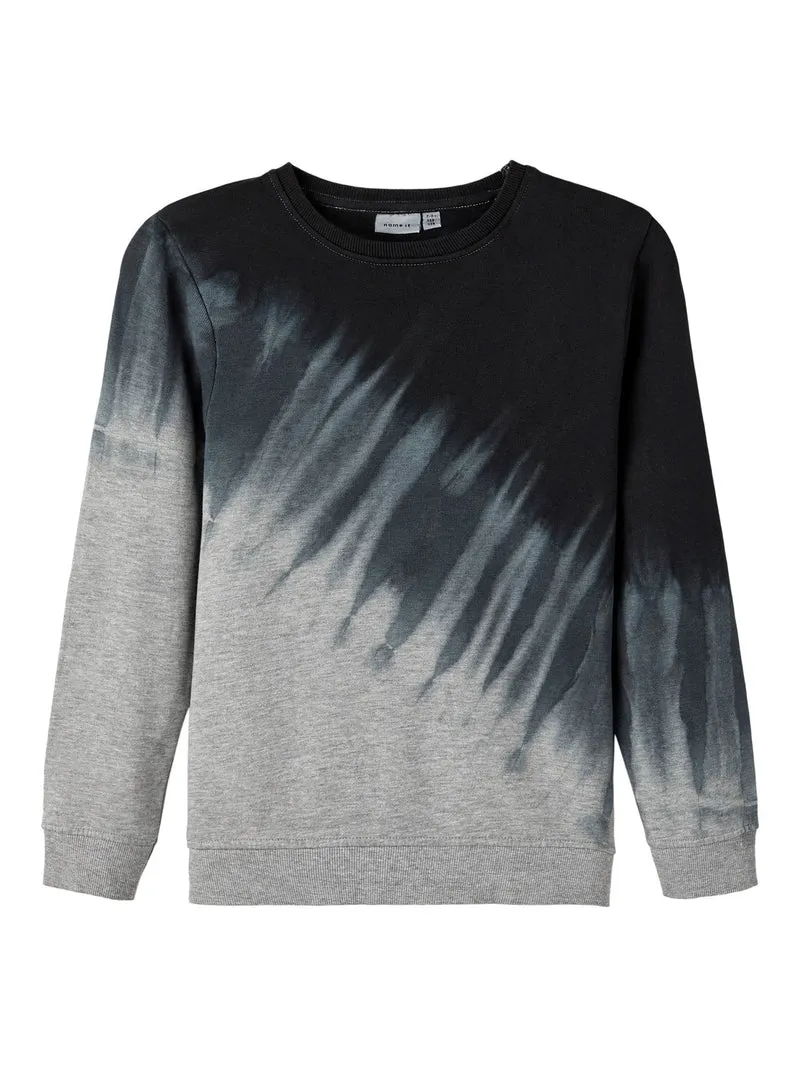 name it - NKMNESKIN LS SWEAT BRU - Silent Storm