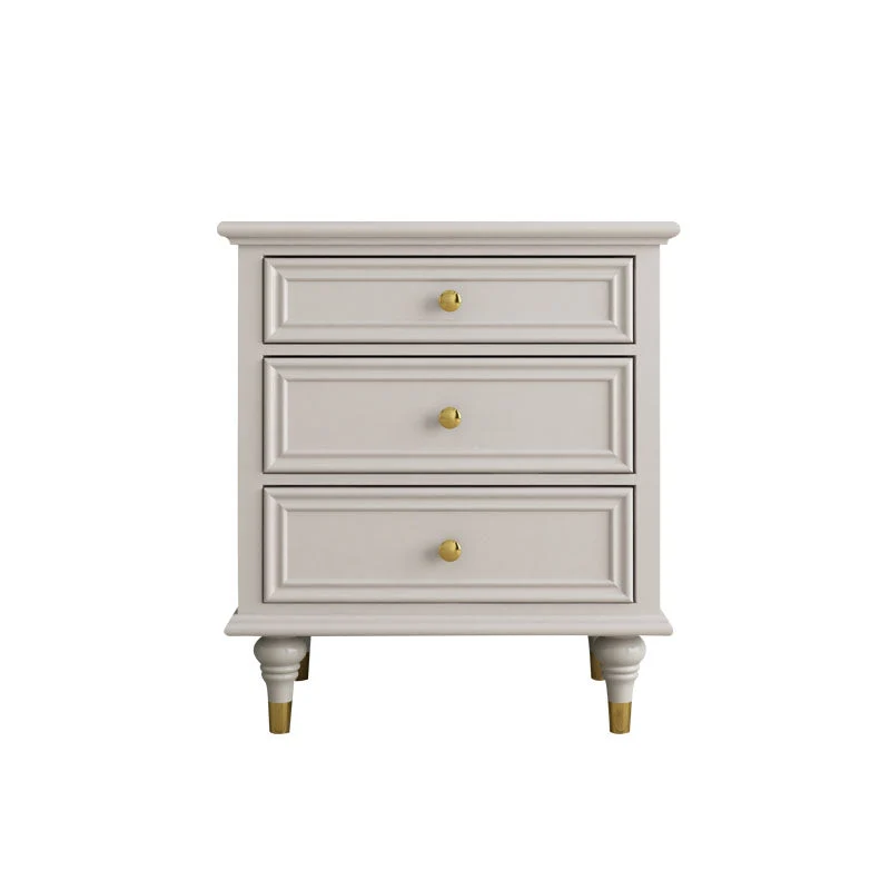 Birch Wood Horizontal Double Dresser Contemporary Storage Dresser for Bedroom