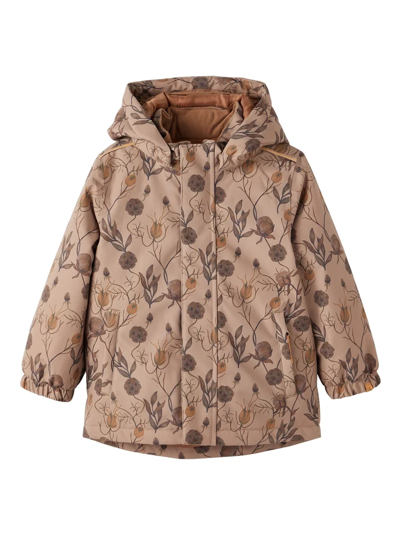 name it - NMFLASNOW10 JACKET AOP FO LIL - Sinopia Fresco