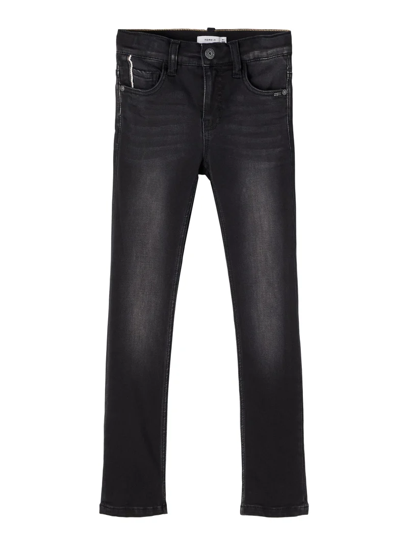 name it - NKMTHEO DNMCLAS PANT NOOS - Black Denim