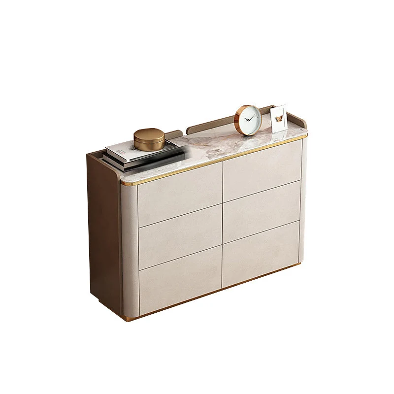 Stone Storage Chest Classic Glam 11.7 Inch Width Storage Chest Dresser