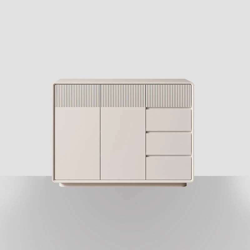 Contemporary Horizontal Combo Dresser Wooden Storage Dresser for Bedroom
