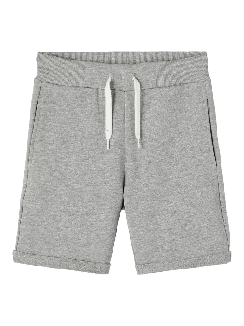 NKMJIRG LONG SWE SHORTS UNB CAMP