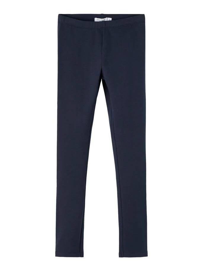 NKFDAVINA SOLID SWE LEGGING BRU N NOOS