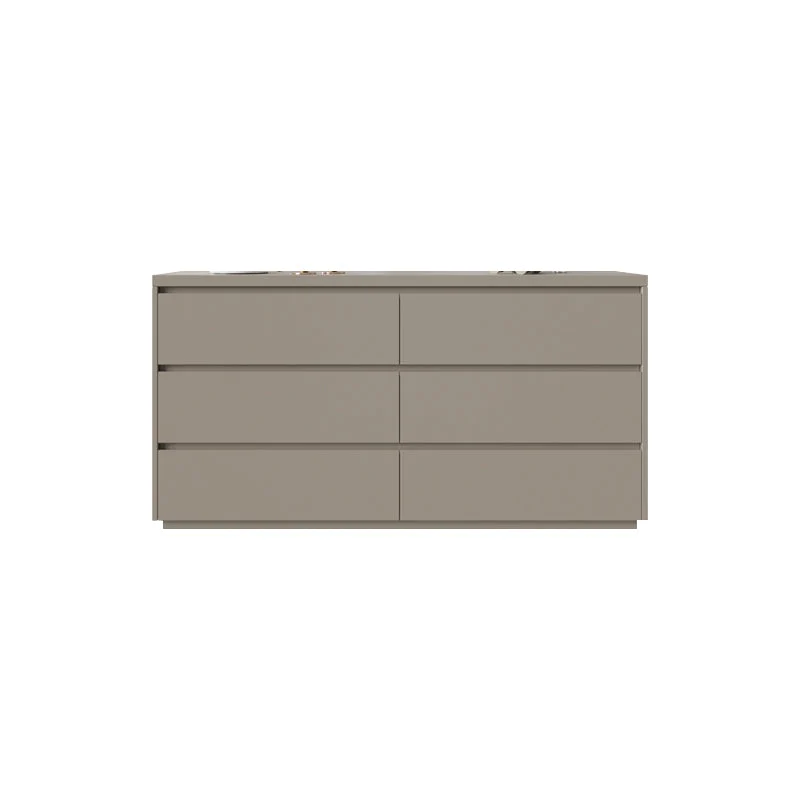 Modern Storage Chest Dresser Wooden Storage Chest with 6 Drawers