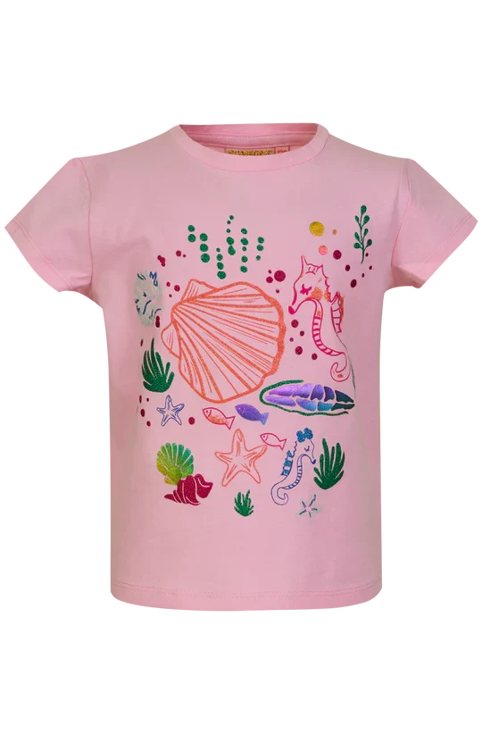 Someone-RHODOS T-SHIRT SHORT SLEEVES-LIGHT PINK