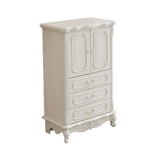 Modern Storage Chest Dresser Wooden Storage Chest with Doors