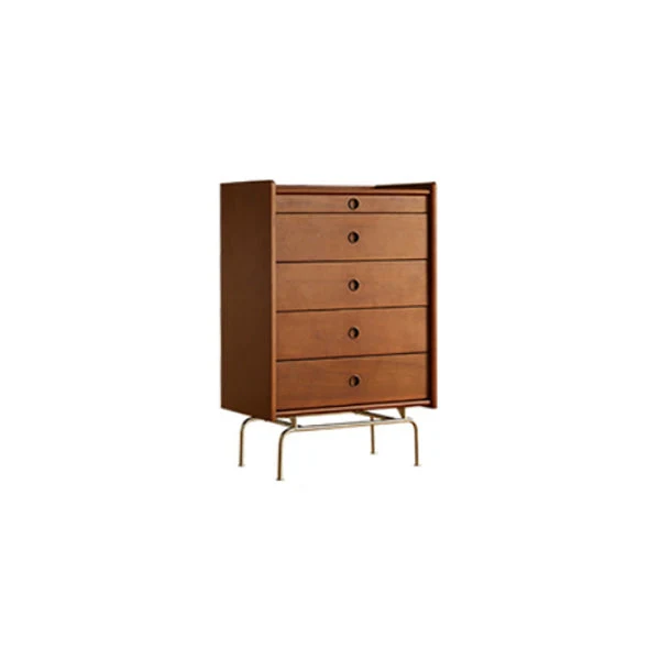 Brown Storage Chest Wooden Storage Chest Dresser with Drawers