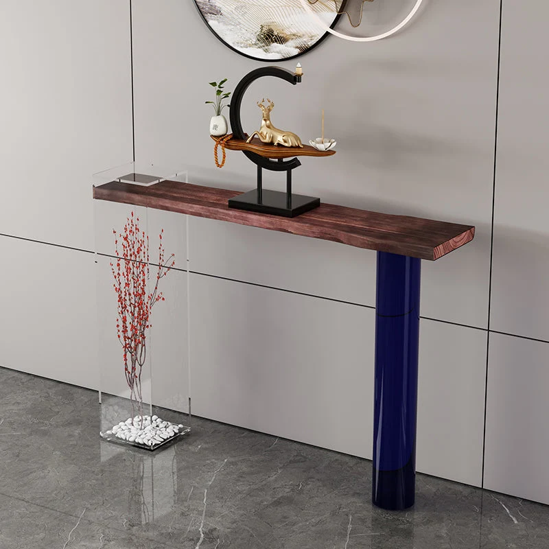 Contemporary Rectangle Shape Console Table Wooden Console Sofa Table