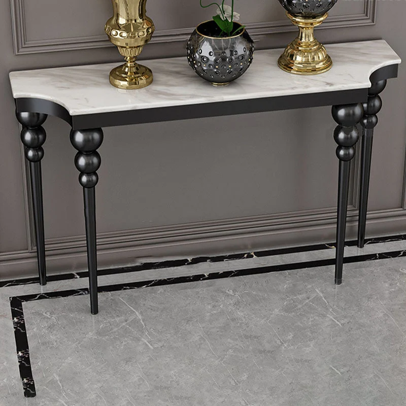 Free Form Contemporary Console Table Stone Console Sofa Table