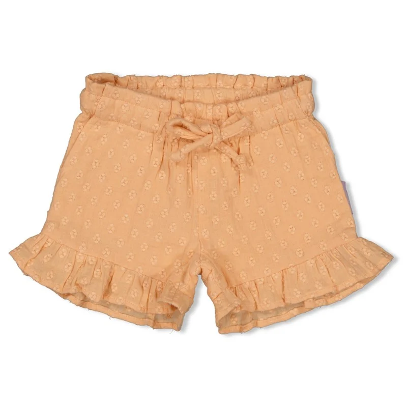 Jubel-Short Rüschen- Sunny Side Up-Aprikose