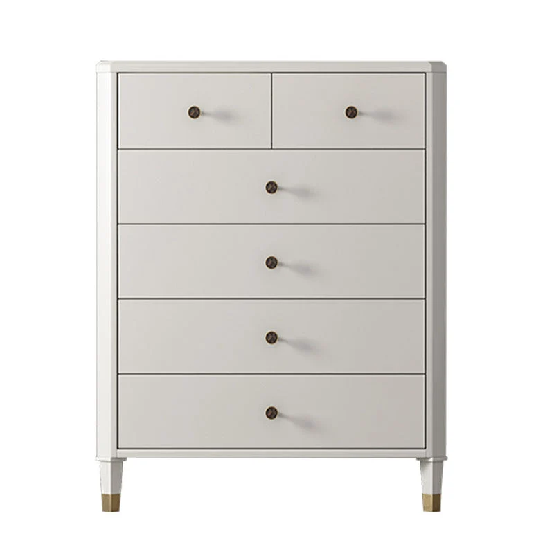 Contemporary Horizontal Double Dresser Storage Dresser with Drawers for Home