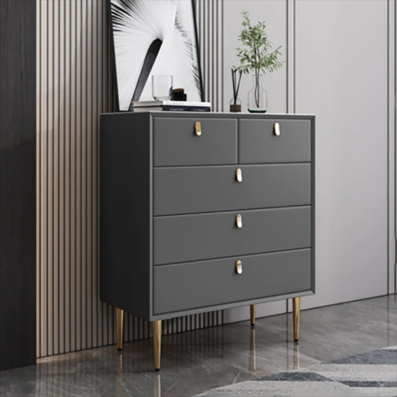 Stone Dresser Classic Glam Storage Chest Dresser with 6/5 Drawers