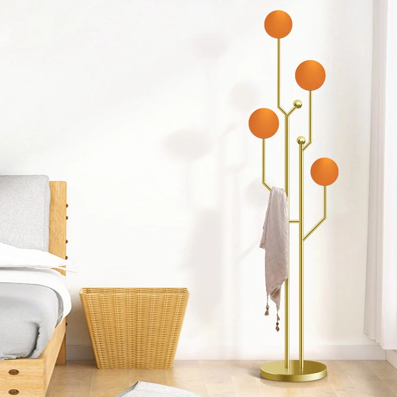 Contemporary Metal Entry Hall Tree 68.9 Inch Tall Entryway Kit