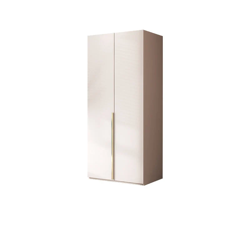 Contemporary Bedroom Storage Cabinet Wooden Shelves Wardrobe