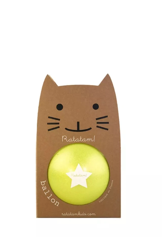 Glitzer Ball Yellow 15 cm