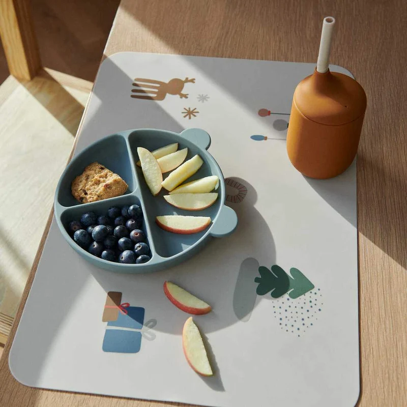 Jude Placemat 6044 Holiday/Sandy Mix