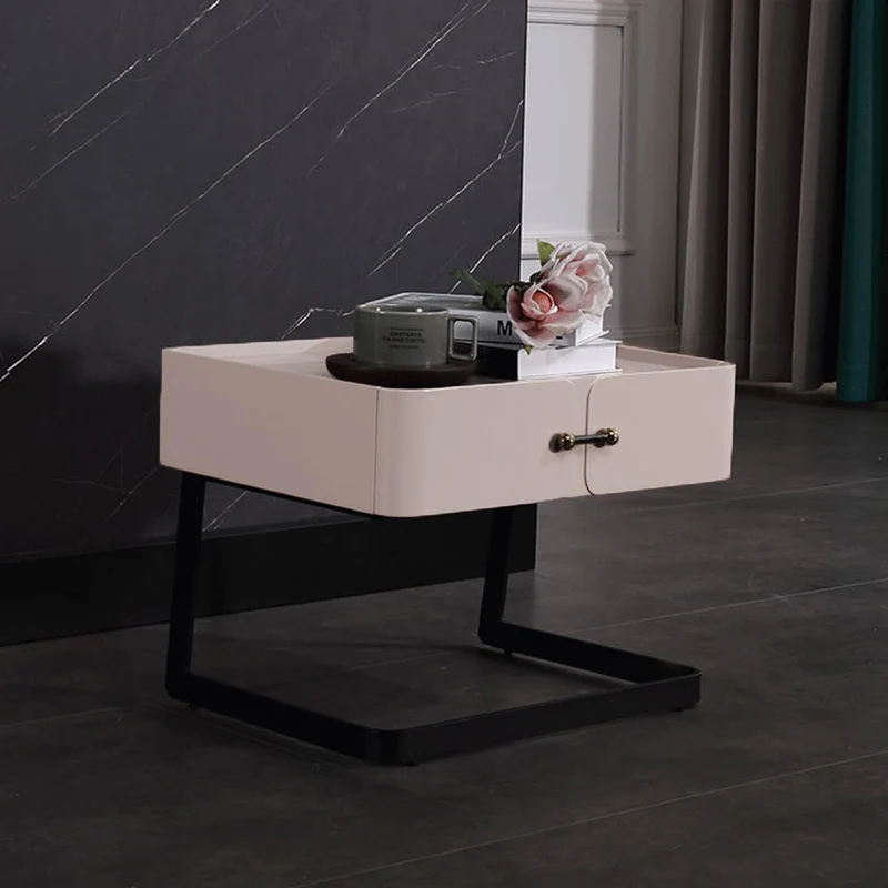 Chic Floating-Design Bedside Table - Balancing Function & Decoration Perfectly Nightstand 1-Drawer For Bedroom