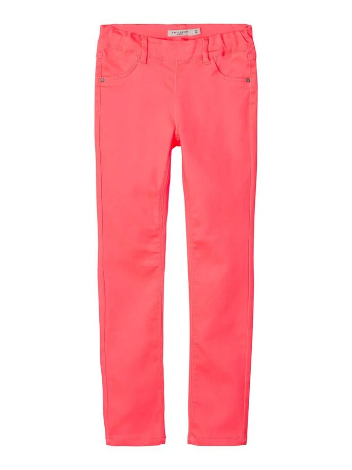 Name it NKFPOLLY TWIBATINNA Mädchen Jeggings Coral