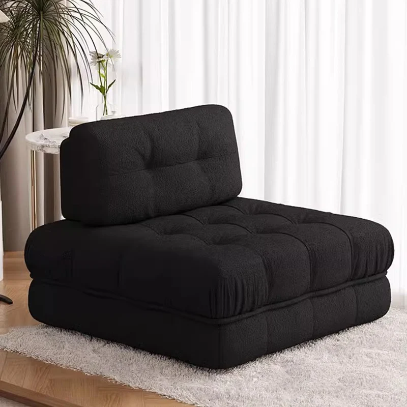 Modern Minimalist Square Rectangular Solid Wood Pebble Velvet Fine Linen Suede Velvet Oil Wax Leather Removable Sofa Backrest Footrest For Living Room