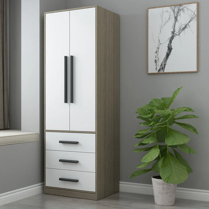 Wooden Wardrobe Cabinet Traditional Style Wardrobe for Bedroom