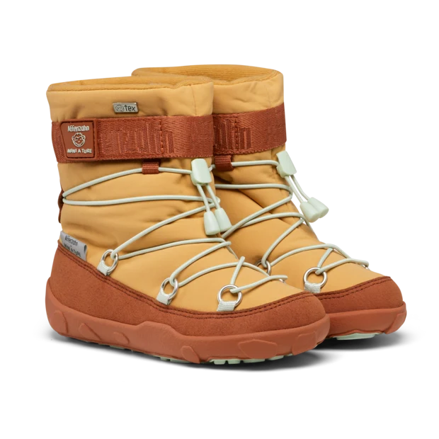 Affenzahn - Schneestiefel Econyl Snowy - Miniature Yellow - Beige